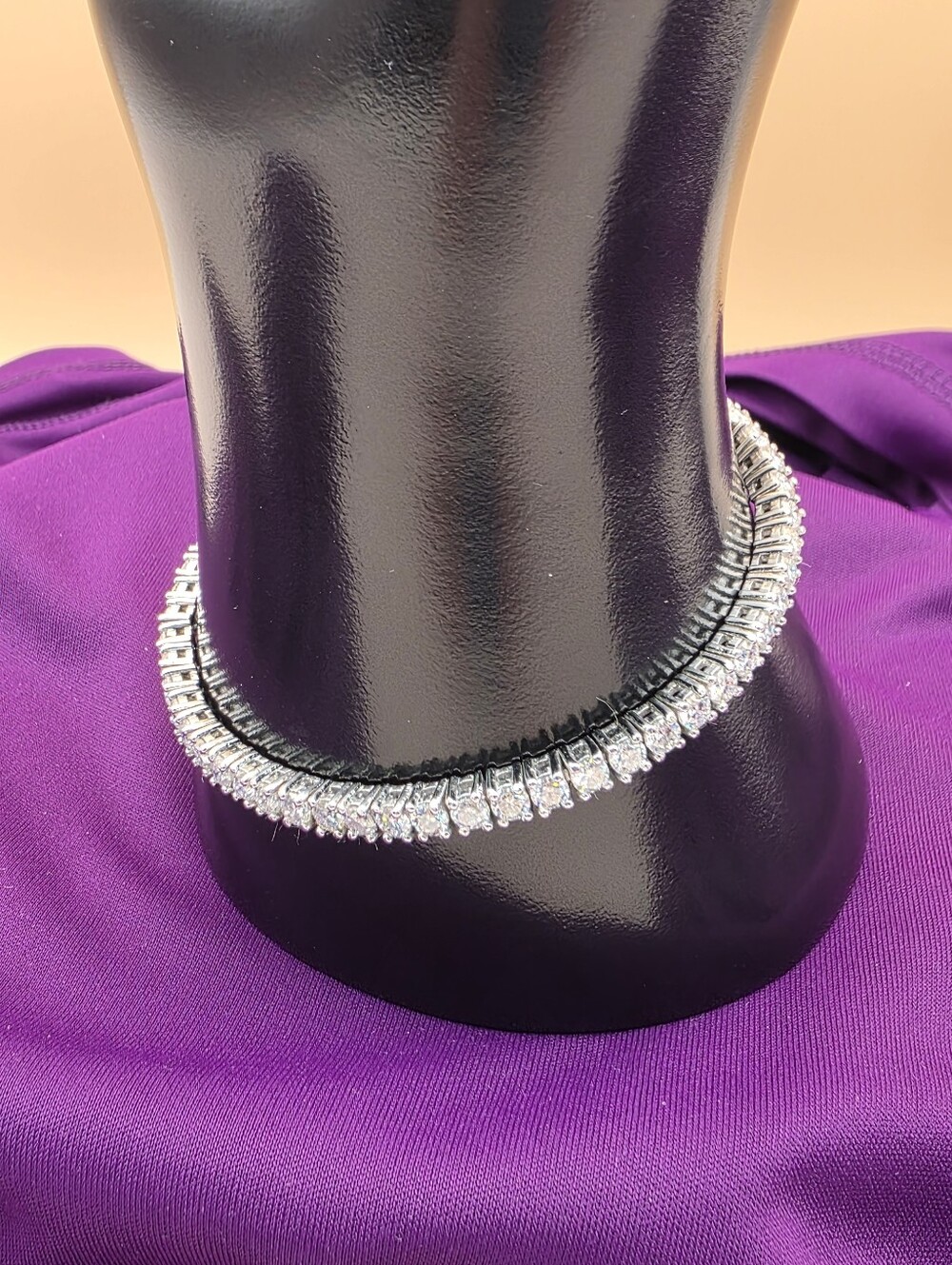 Moissanite 6 Carat Tennis Bracelet
